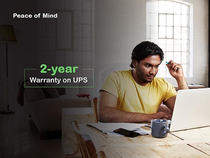 APC Back-UPS BX600C-IN 600VA / 360W UPS | Backup for WiFi Router, Desktop PC & CCTV | 3 Power Backup Outlets | 2 Year Warranty | Ideal for Home Office & Online Classes - Image 8