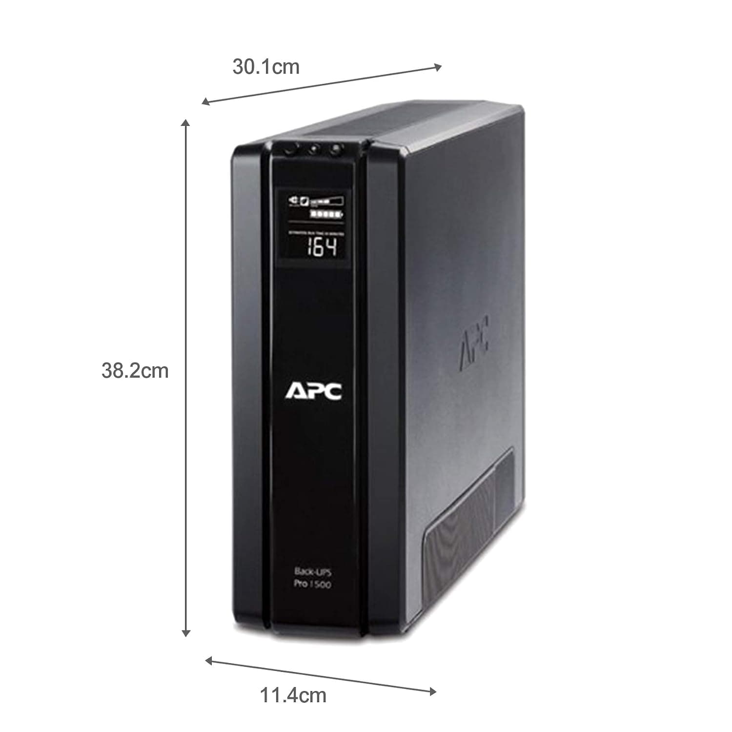 APC Back-UPS Pro BR1500G-IN 1500VA / 865W UPS | Backup for NAS Storage, Creative Workstation & Premium Home Office | LCD Display | 6 Backup Outlets | 2 Year Warranty - Image 9