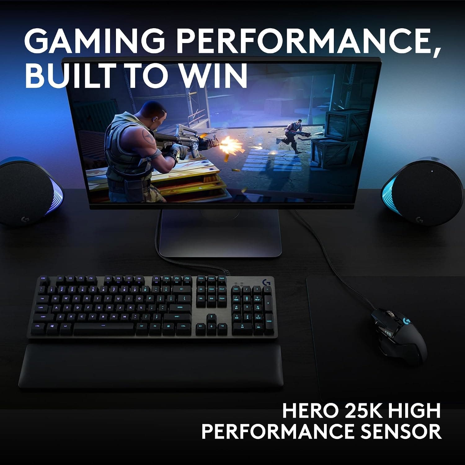 Logitech G502 Hero High Performance Wired USB Gaming Mouse, Hero 25K Sensor, 25,600 DPI, RGB, Adjustable Weights, 11 Programmable Buttons, On-Board Memory, PC/Mac - Black - Image 8
