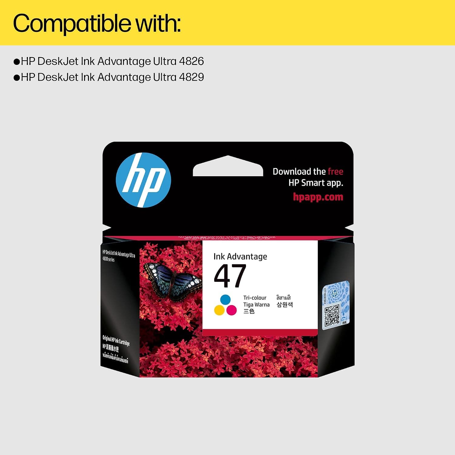 HP 47 Tri-Color Original Cartridge - Image 4