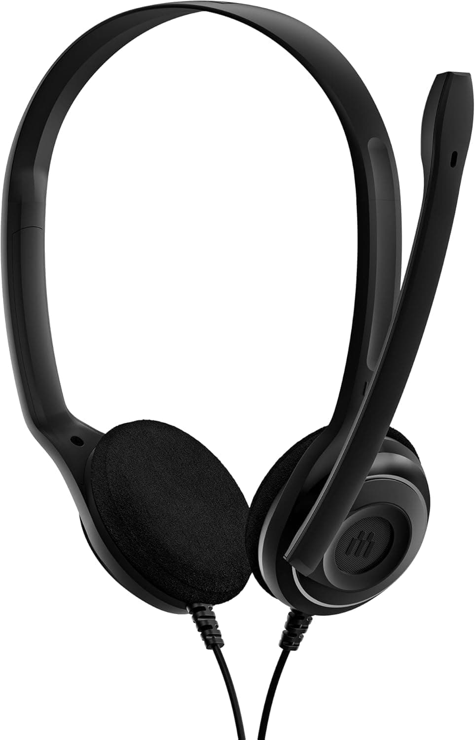 EPOS PC 8 USB A On-Ear Stereo Wired Headset with Microphone, Wired Headphones, Inline Volume Control, Mute Function, Noise-Canceling Microphone, for Laptop, PC, Mac - Online Calls, Teaching - Image 1