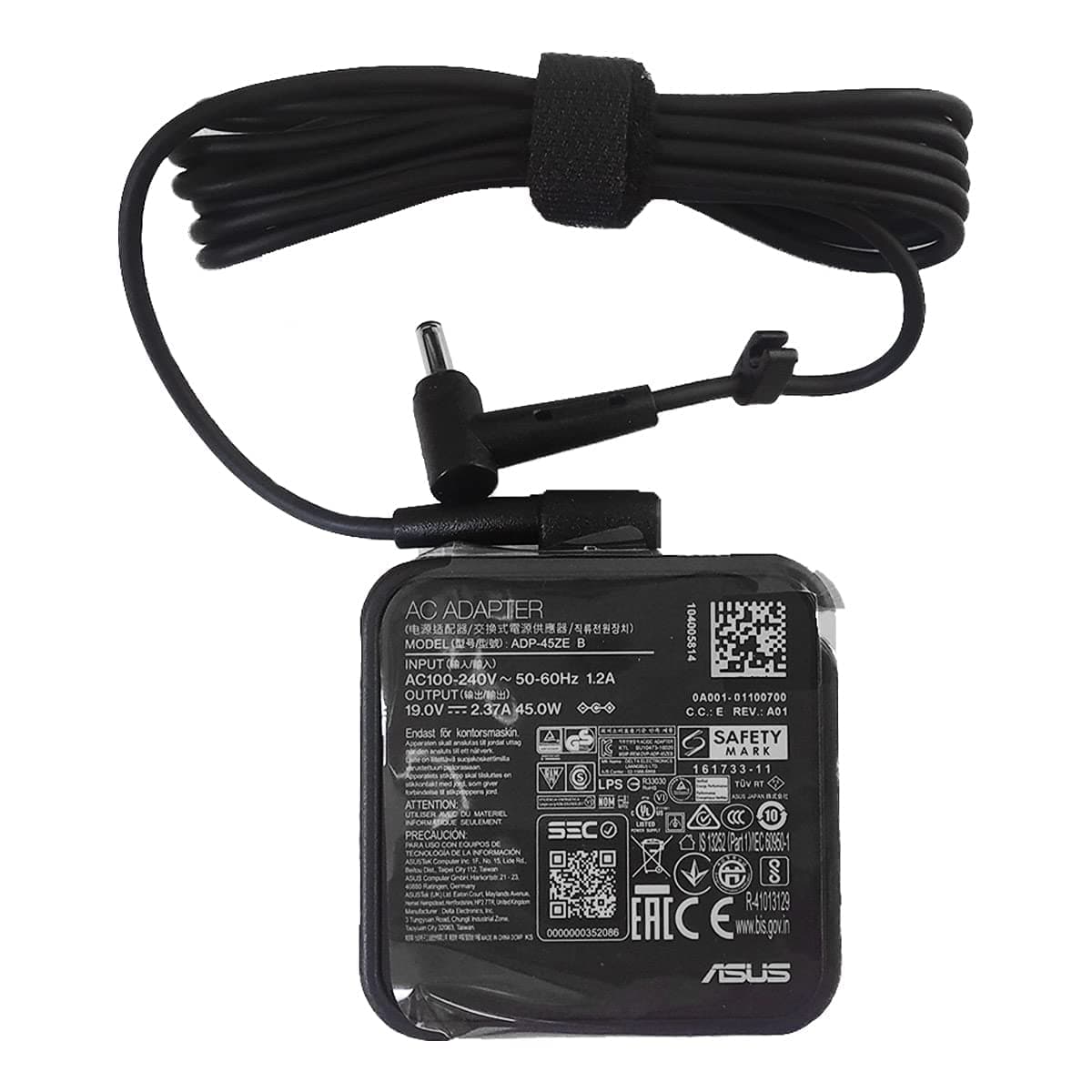 ASUS 45W Laptop Adapter/Charger Without Power Cord for Select Models of ASUS (20 V, 2.5 A, 4 mm x 1.2mm Diameter) (AD2037M20) - Image 1