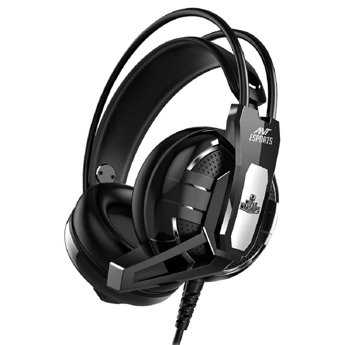 Ant Esports H520W Smartchoice Gaming Headset with Mic, Wired 3.5mm Over-Ear, 50mm Bass Drivers, Noise Isolating, Lightweight Comfort, Multi-Platform (PC/PS4/Xbox/Switch/Mobile), Black - Image 7