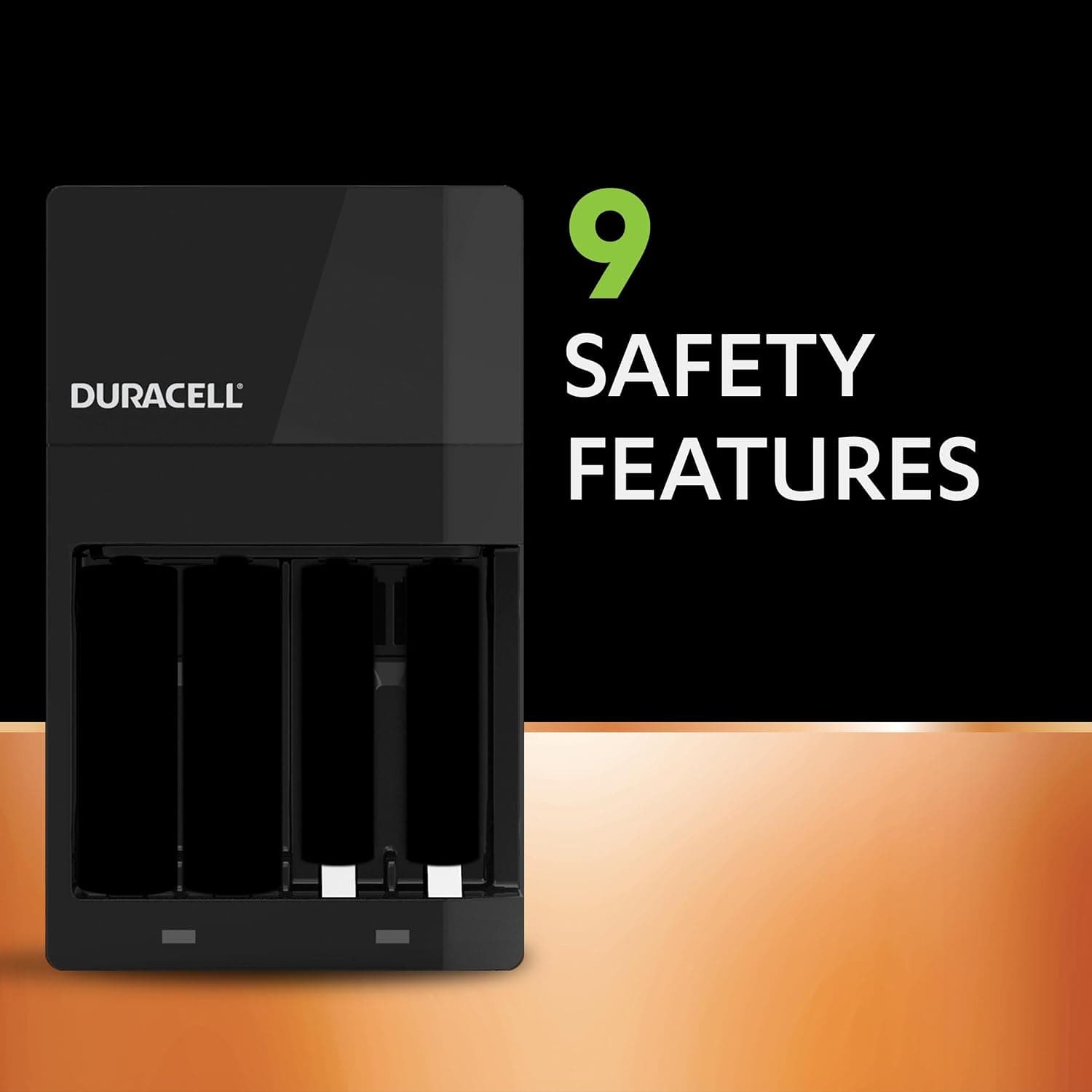Duracell Hi- Speed Battery Charger CEF14, Everyday Devices, Flashlight, Clock, Radio + FREE 🎁 4x NON-Rechargeable AA or AAA SIZE Batteries ( mention in address while placing your orders ) - Image 3