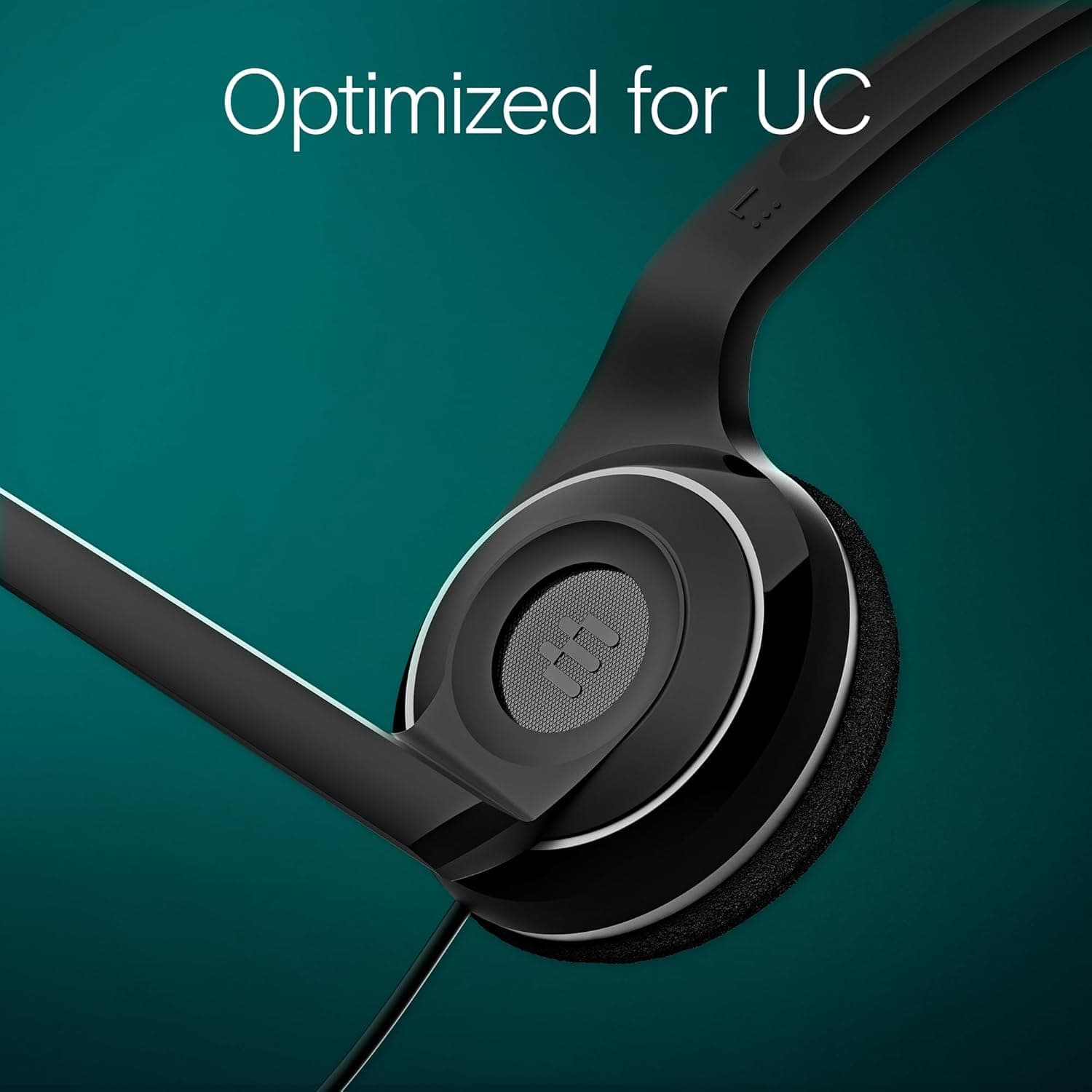 EPOS PC 8 USB A On-Ear Stereo Wired Headset with Microphone, Wired Headphones, Inline Volume Control, Mute Function, Noise-Canceling Microphone, for Laptop, PC, Mac - Online Calls, Teaching - Image 8