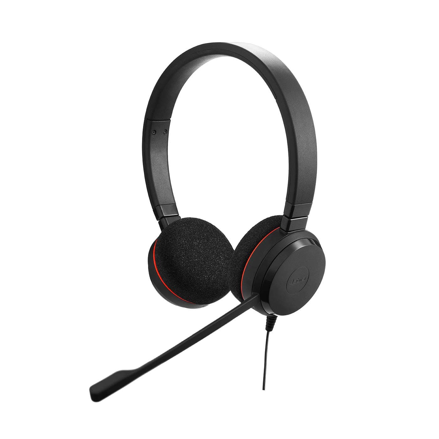 Jabra Evolve 20 Ms Stereo in Ear, Wired, Black, Pack of 1 MS 1 - Image 1