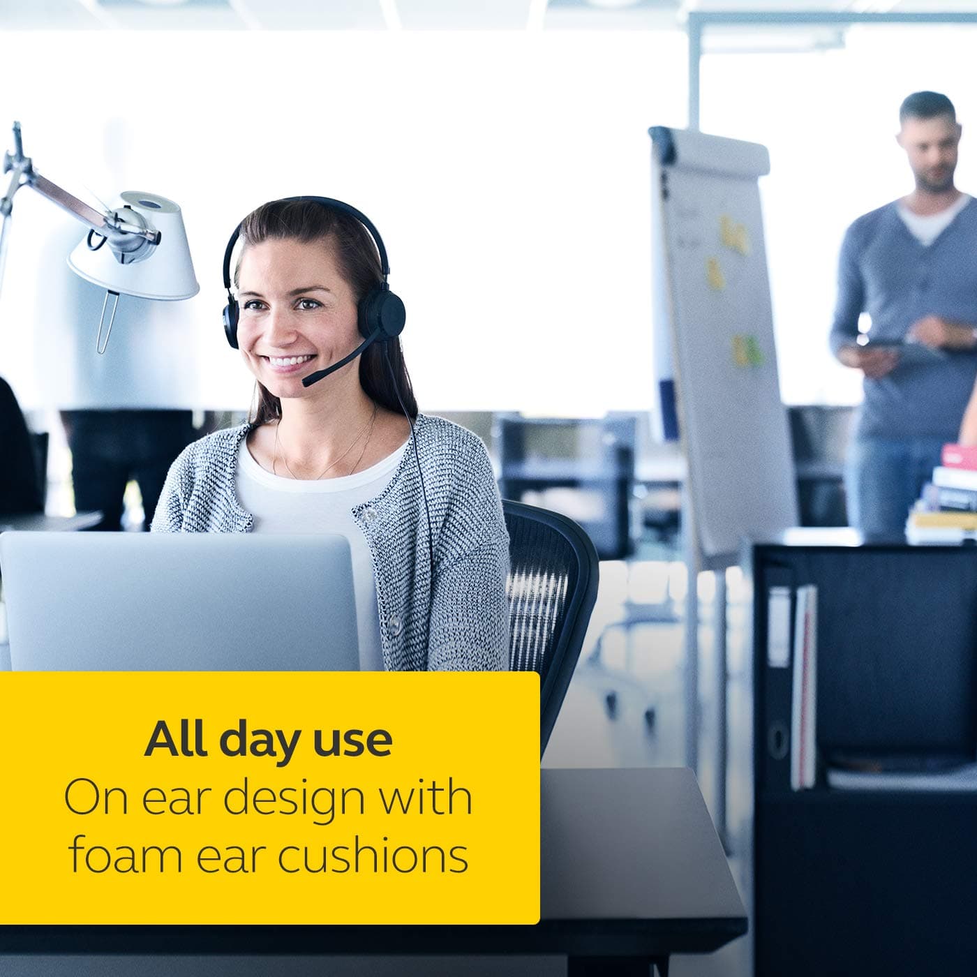 Jabra Evolve 20 Ms Stereo in Ear, Wired, Black, Pack of 1 MS 1 - Image 4