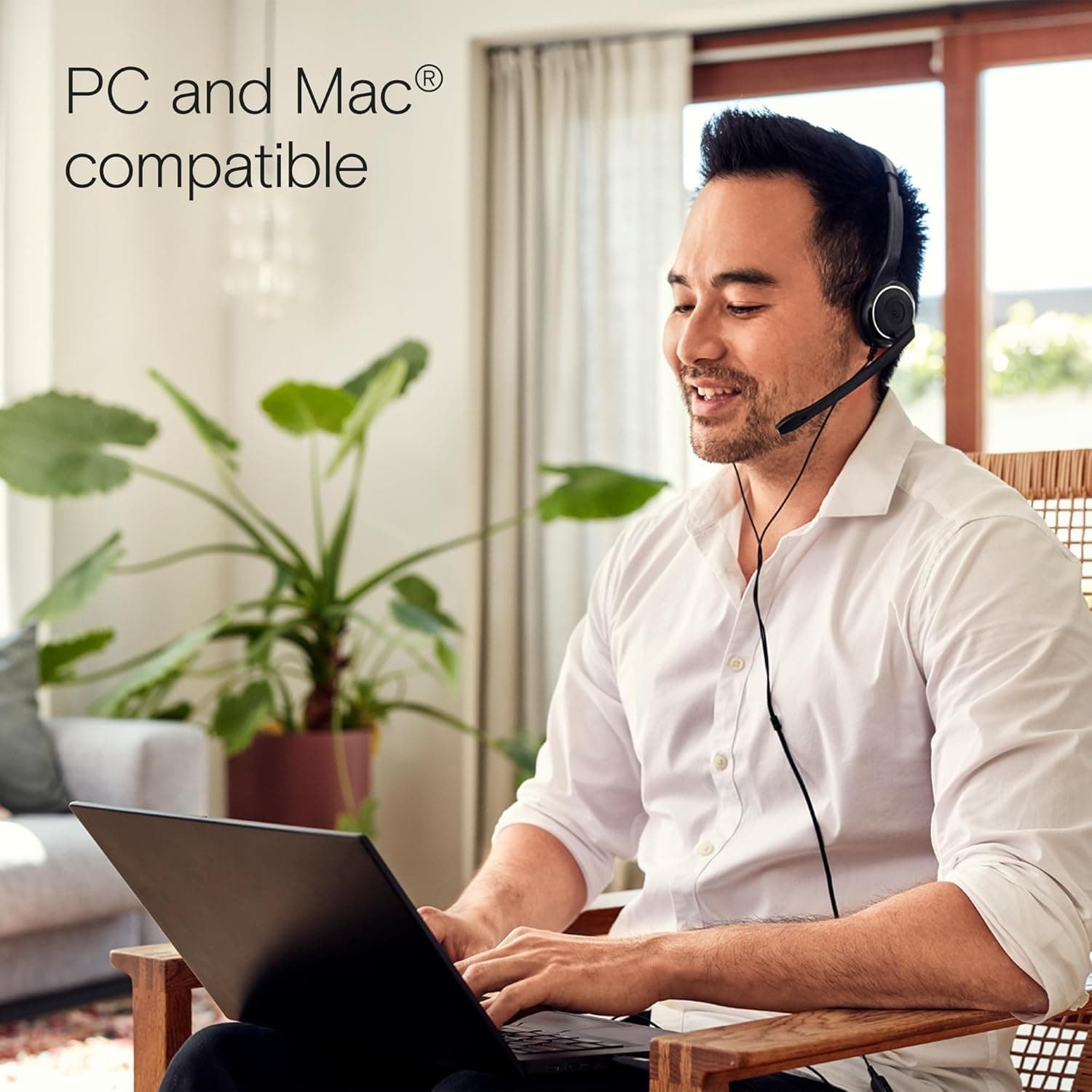 EPOS PC 8 USB A On-Ear Stereo Wired Headset with Microphone, Wired Headphones, Inline Volume Control, Mute Function, Noise-Canceling Microphone, for Laptop, PC, Mac - Online Calls, Teaching - Image 9