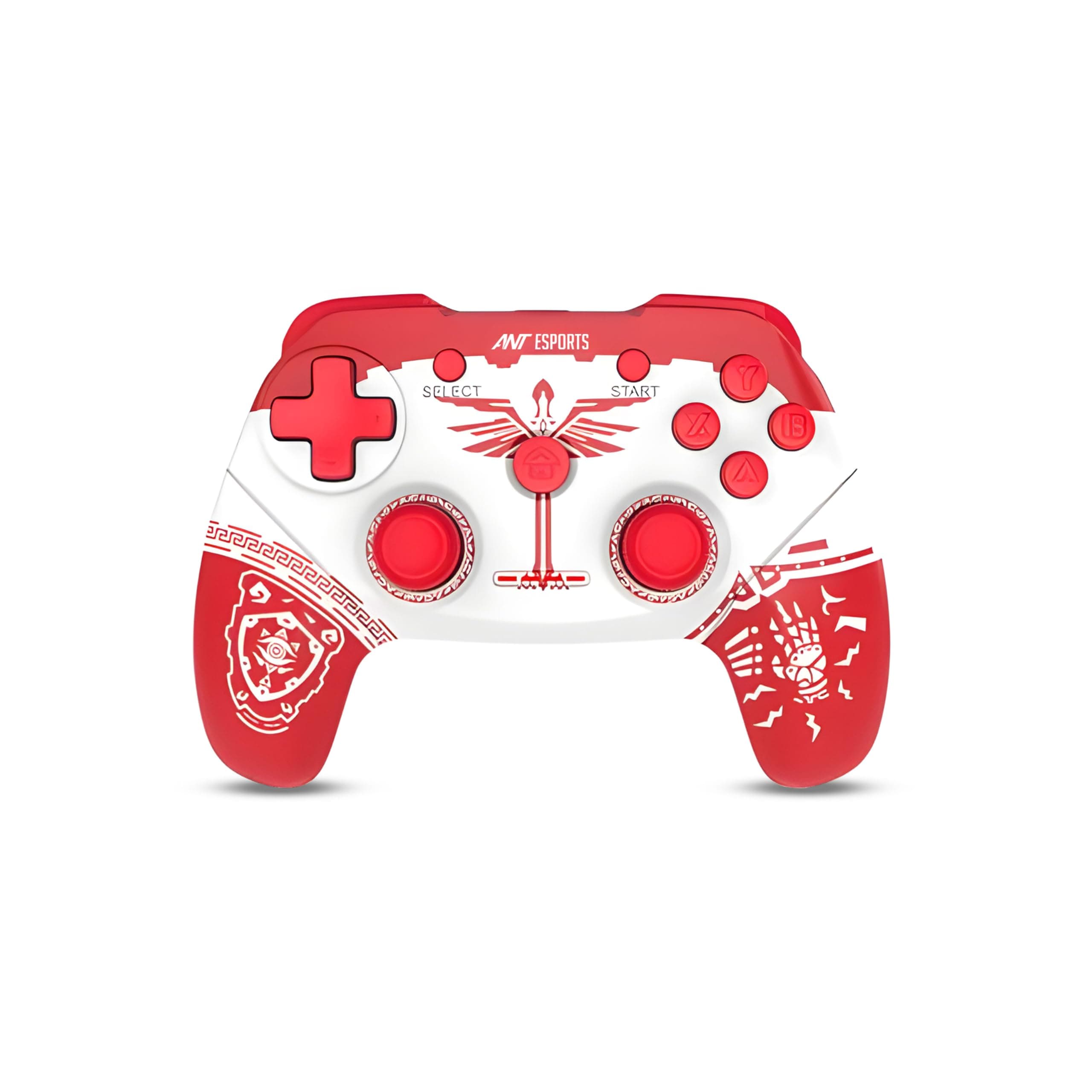 Ant Esports GP300 Pro Fire Fly Wireless Gaming Controller Gamepad for PC 2.4Ghz Connectivity with Dual Vibration Motor Free OTG and USB Connector Full charge 12Hrs Playtime For all Windows Versions - Image 1