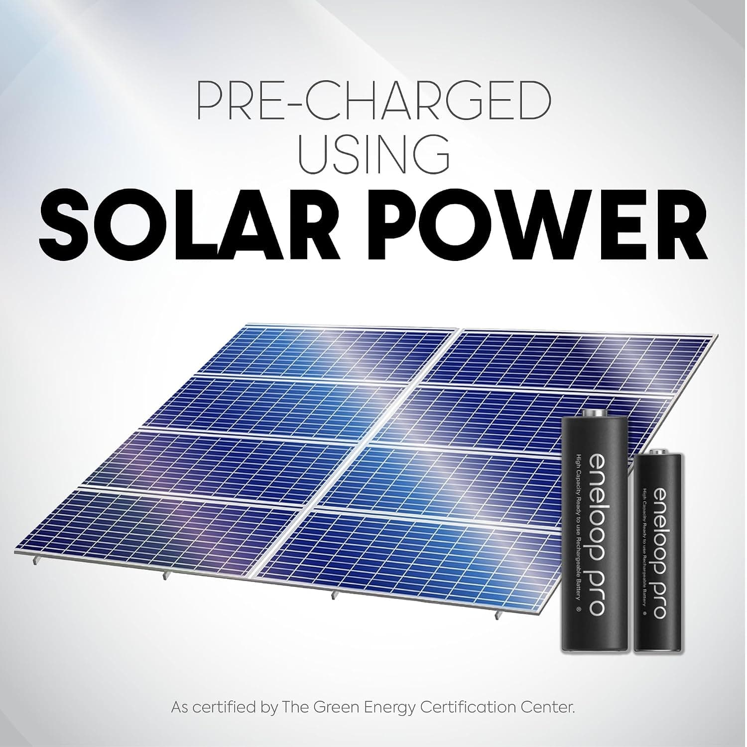 Panasonic BK-3HCCE/4BN Eneloop (Up to 2550 mAH) Pro AA high Capacity Ni-MH Pre-Charged Rechargeable Batteries, 4-Battery Pack (packing may vary) Pack of 4 Eneloop Pro-2550 mAh - Image 6