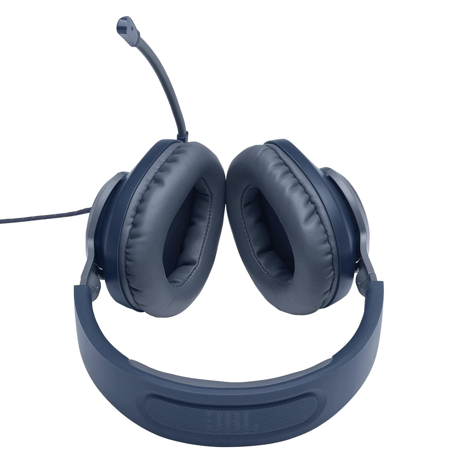 JBL Quantum 100 Wired Over Ear Gaming Headphones with Mic, 40mm Dynamic Drivers, Quantum Sound Signature, Detachable Mic, Memory Foam Cushioning, PC/Mobile/PS/Xbox/Nintendo/VR Compatible (Blue) - Image 3